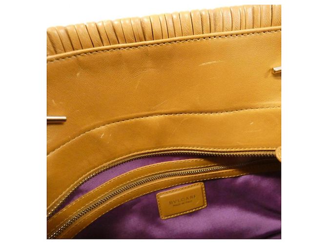 Bulgari Borsa in pelle Bvlgari Marrone - vista 9
