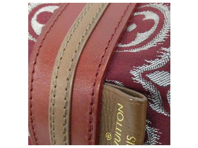 Borsa a mano aviatore Louis Vuitton Bordò - vista 5