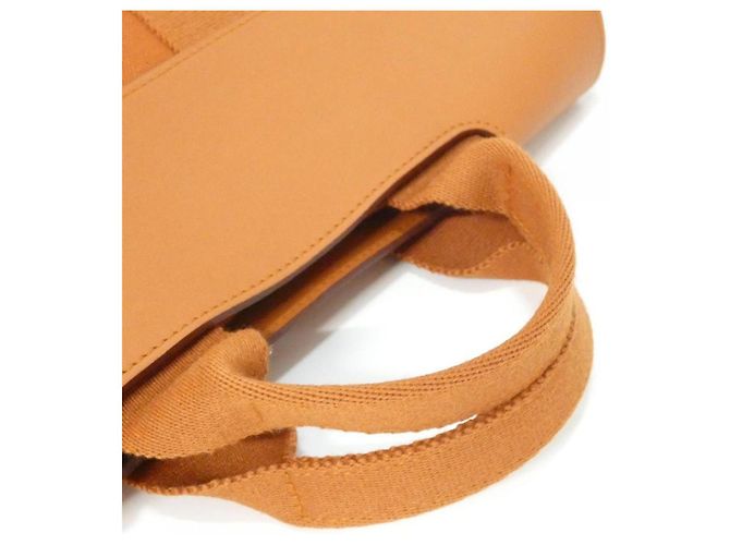 Borsa a mano Hermès Valparaiso Long PM Marrone Arancione - vista 5