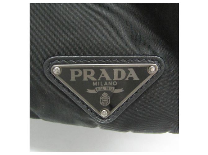 Borsa a Spalla da Uomo Prada TESSUTO Nero - vista 14