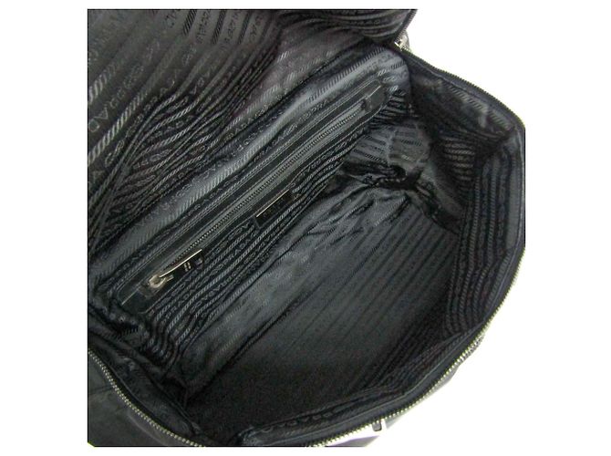 Borsa a Spalla da Uomo Prada TESSUTO Nero - vista 3