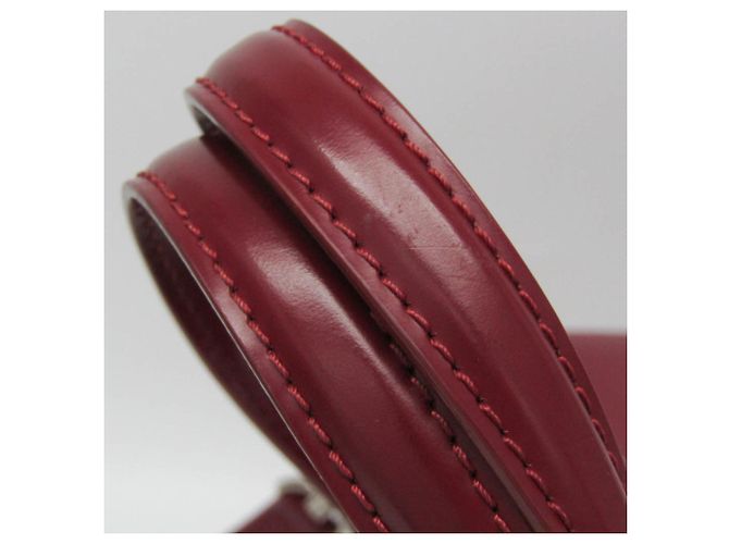 Bolsa Louis Vuitton Epi Blair MM em vermelho rubi - vista 13