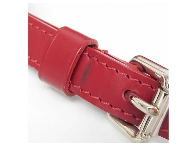 Bolsa Louis Vuitton Epi Blair MM em vermelho rubi - vista 15