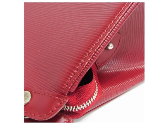 Bolsa Louis Vuitton Epi Blair MM em vermelho rubi - vista 5