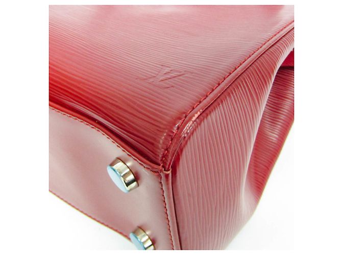 Bolsa Louis Vuitton Epi Blair MM em vermelho rubi - vista 6