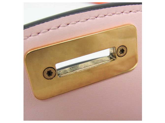 Borsa a Spalla Salvatore Ferragamo Gancini AU-21 H986 Beige - vista 15