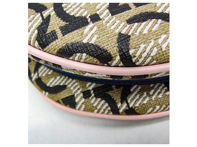 Borsa a Spalla Salvatore Ferragamo Gancini AU-21 H986 Beige - vista 5
