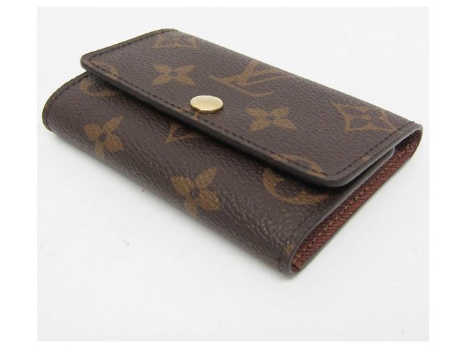 Portachiavi Monogram Louis Vuitton Marrone - vista 6