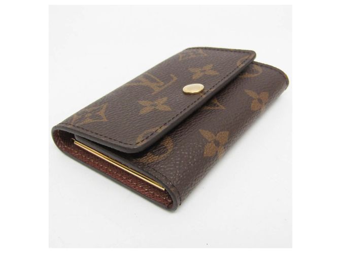 Portachiavi Monogram Louis Vuitton Marrone - vista 7