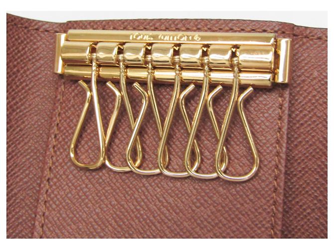 Portachiavi Monogram Louis Vuitton Marrone - vista 9
