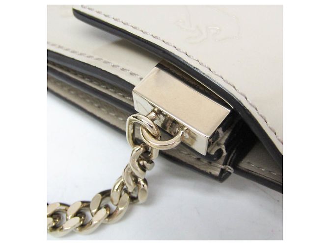 Borsa in pelle Chloé Faye Beige - vista 9