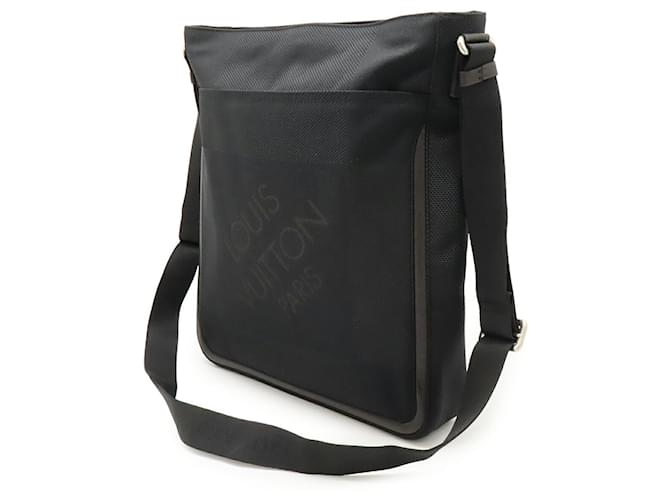 Borsa a Spalla Compagnon Damier Geant Louis Vuitton Nero - vista 3