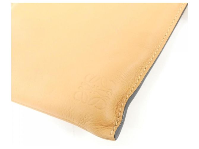 Borsa a Spalla Flamenco Pocket di Loewe Beige - vista 4