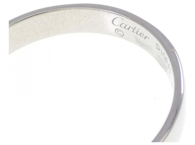 Cartier Mini Love Ring aus Platin - Ansicht 3