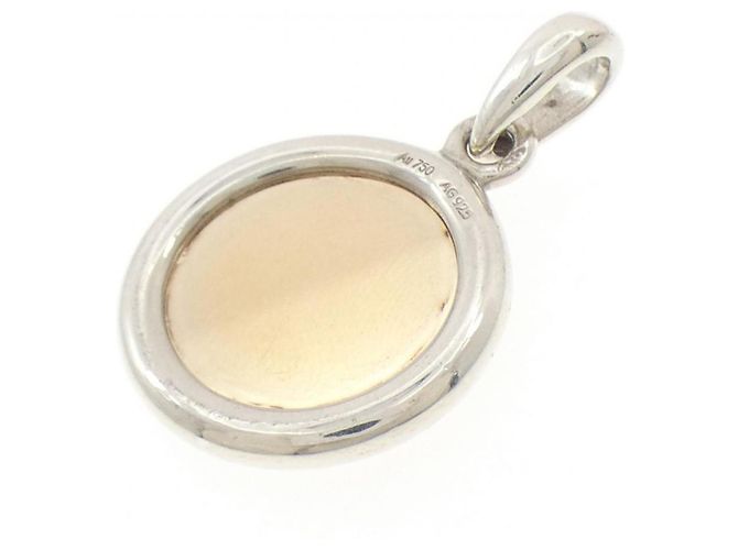 Collana Pendente Serie Hermès Argento D'oro - vista 2