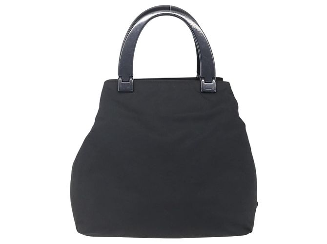 Vintage Handtasche Prada Tessuto Schwarz - Ansicht 2