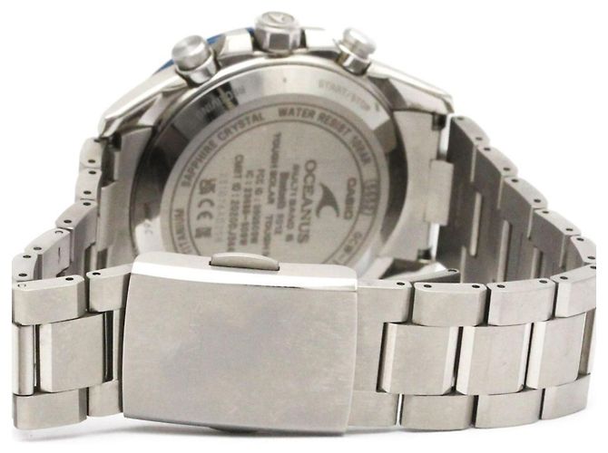 Casio Oceanus Radio Wave Control Solar Titanium Men's Watch - view 5
