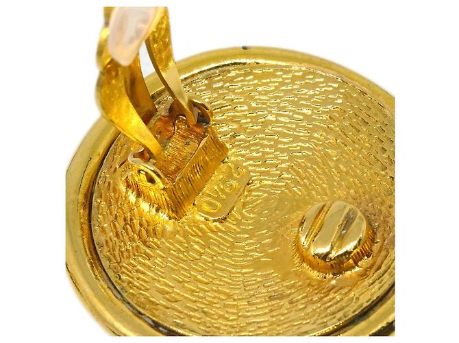 Chanel CC Round Metal D'oro - vista 4