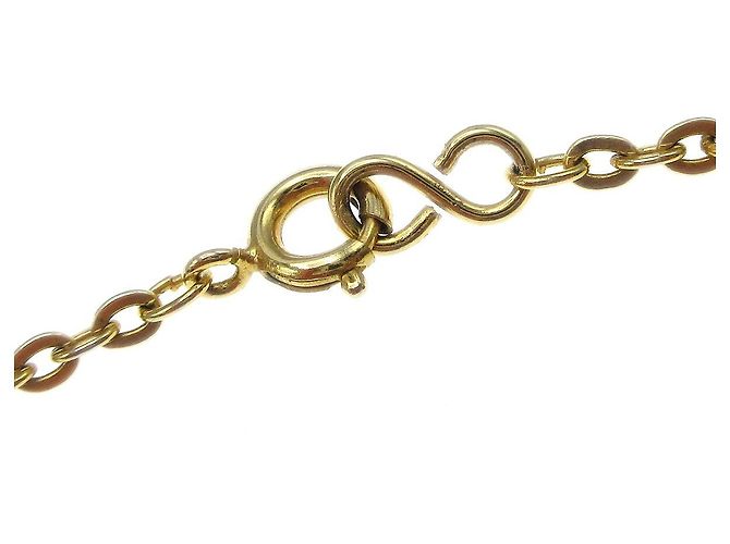 Chanel Vintage CC Anhänger aus plattiertem Metall Golden - Ansicht 4