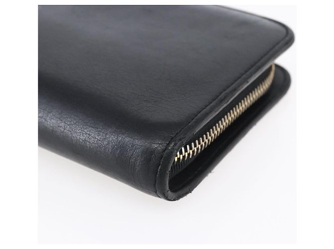 Billetera con cremallera de cuero Tiffany & Co. Negro - vista 7