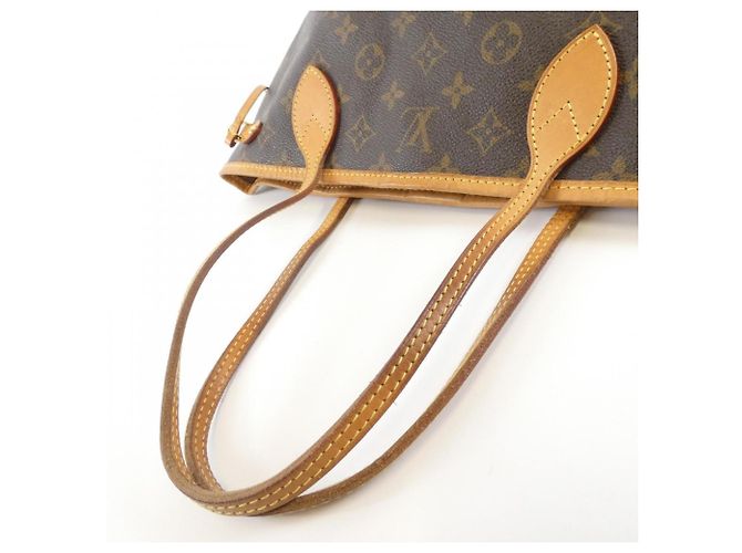 Sac à main Louis Vuitton Monogram Neverfull PM Marron - vue 5