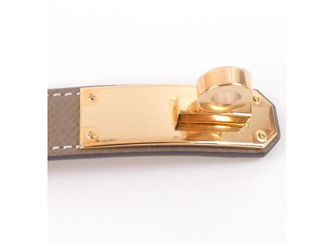 Hermès Cinturón Hermes Kelly de 18 mm Castaño - vista 2