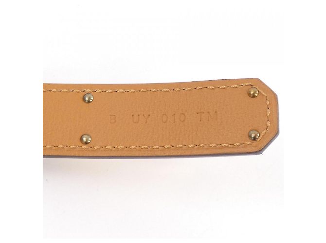 Hermès Cinturón Hermes Kelly de 18 mm Castaño - vista 3