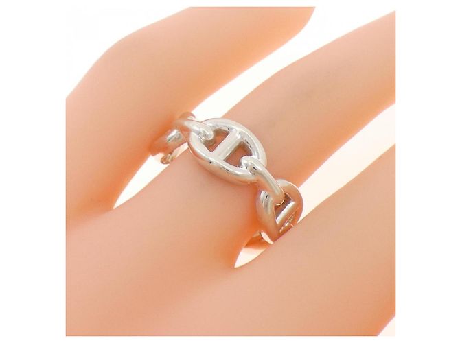 Ring Anello Chaine d'Ancre Enchainé Hermès - vista 4