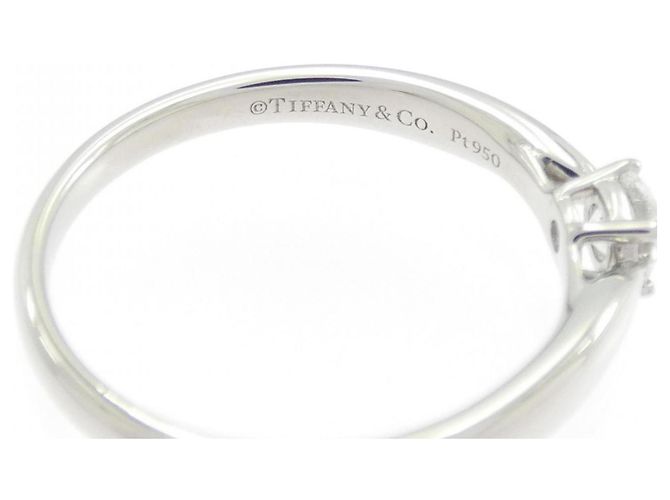 Tiffany & Co Tiffany Harmony Platinring mit Diamant - Ansicht 4