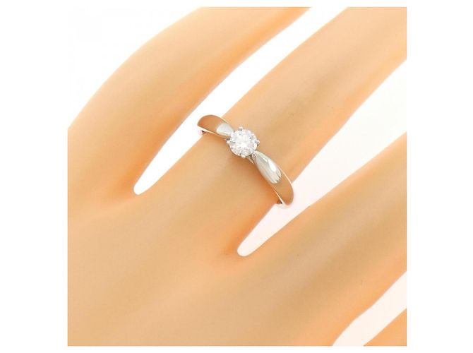 Tiffany & Co Tiffany Harmony Platinring mit Diamant - Ansicht 5