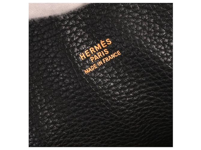 Borsa Bolide Hermès Ardennes 45 Nero - vista 5