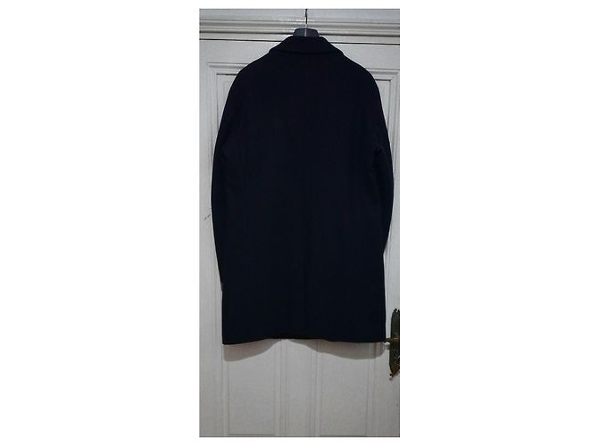 Cappotto Armani Collezioni in lana e cashmere nero - vista 7