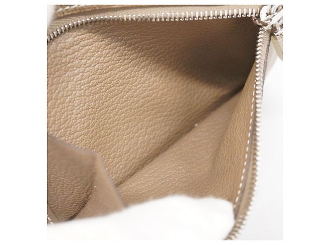 Monedero compacto Kelly de Hermès Gris pardo - vista 9