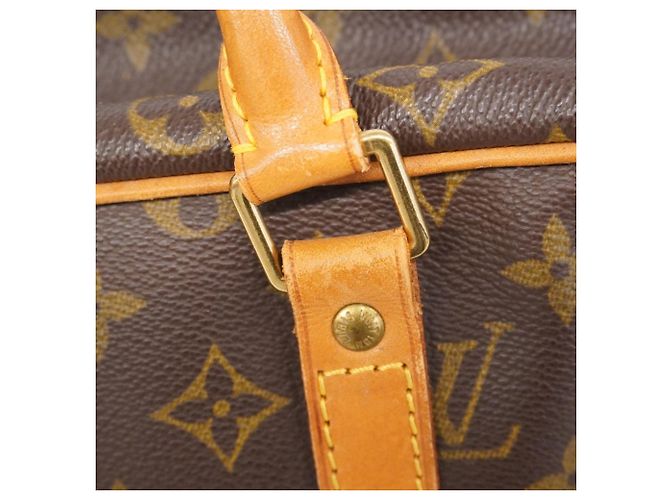 Borsa Boston Monogram Sirius 45 Louis Vuitton Marrone - vista 13
