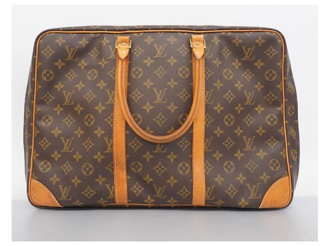 Borsa Boston Monogram Sirius 45 Louis Vuitton Marrone - vista 16