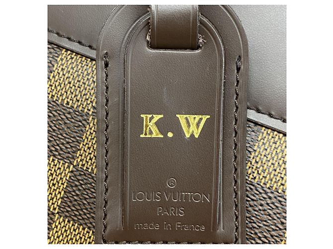 Borsa Boston Louis Vuitton - Damier Greenwich PM N41165 Damier ebene - vista 6