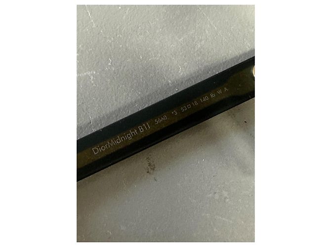 GAFAS DE SOL DIOR DIORMIDNIGHT B1I 56A0 Verde Gris - vista 7
