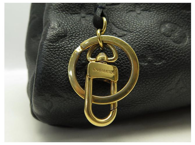 BORSA LOUIS VUITTON ARTSY MM IN PELLE MONOGRAMMA IMPRESSA BLU NAVY - vista 10
