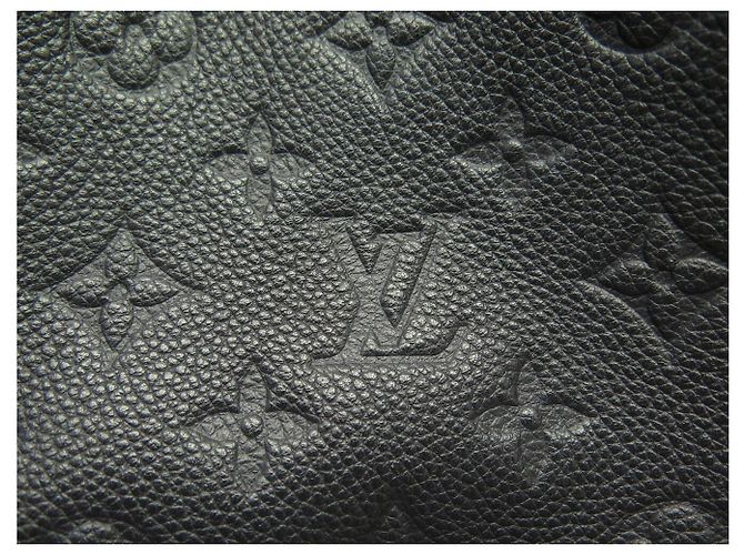 BORSA LOUIS VUITTON ARTSY MM IN PELLE MONOGRAMMA IMPRESSA BLU NAVY - vista 9