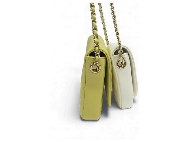 NUOVA BORSA CHANEL DOUBLE MINI FLAP AS0649 BORSA A SPALLA DUO - vista 4