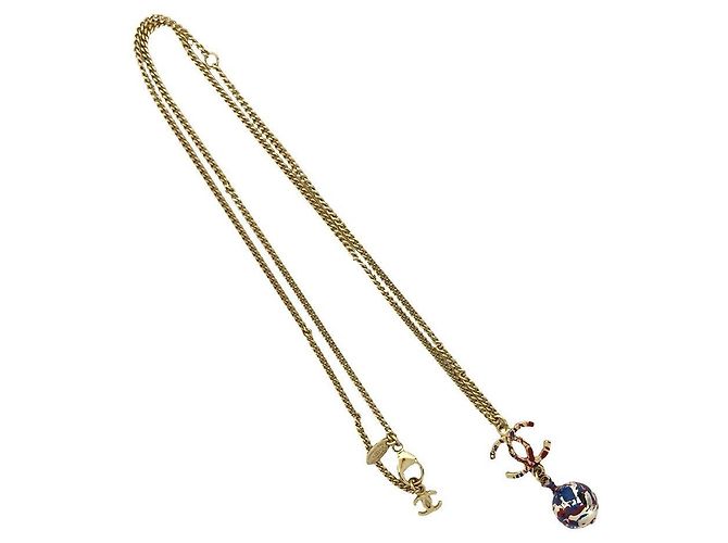 Chanel Coco Mark Halskette Golden Metallisch - Ansicht 5