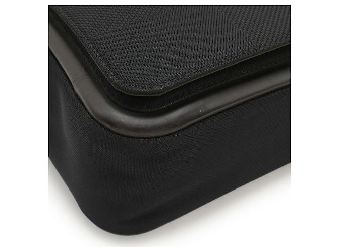 Borsa a tracolla in tela Damier Geant Louis Vuitton Nero - vista 3