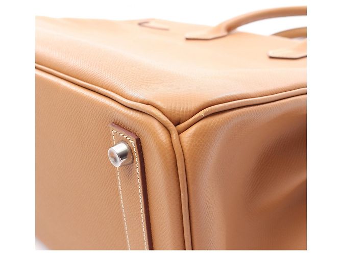 Borsa Hermès Haut à Courroies 32 Marrone - vista 3