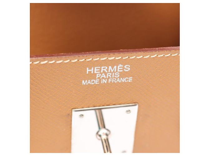 Borsa Hermès Haut à Courroies 32 Marrone - vista 5
