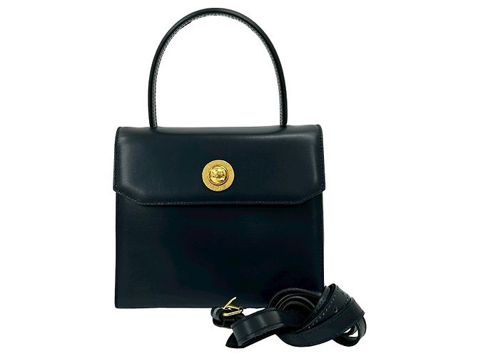 Céline Borsa in pelle 2 in 1 Celine Nero - vista 2