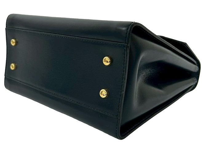Céline Borsa in pelle 2 in 1 Celine Nero - vista 9