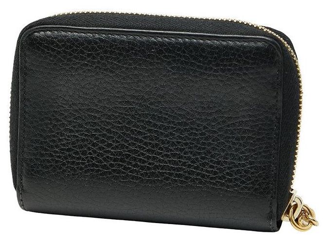 Gucci Soho Leder-Münzbeutel mit ineinandergreifendem G - vue 2