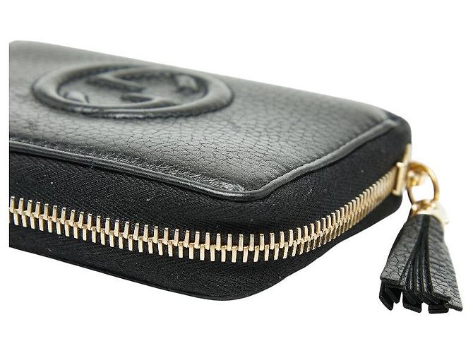 Gucci Soho Leder-Münzbeutel mit ineinandergreifendem G - vue 6
