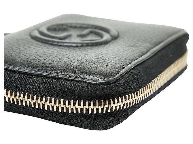 Gucci Soho Leder-Münzbeutel mit ineinandergreifendem G - vue 7