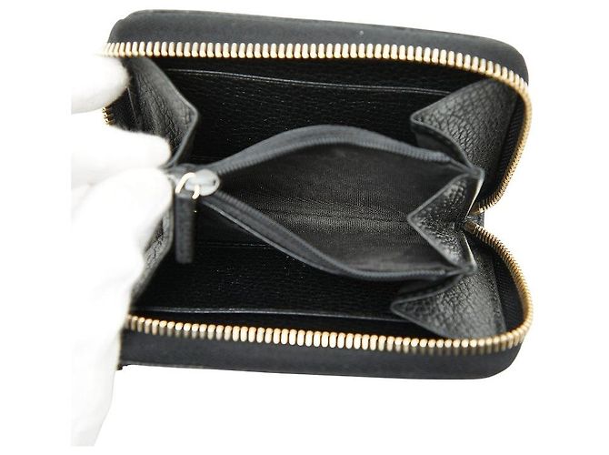 Gucci Soho Leder-Münzbeutel mit ineinandergreifendem G - vue 9